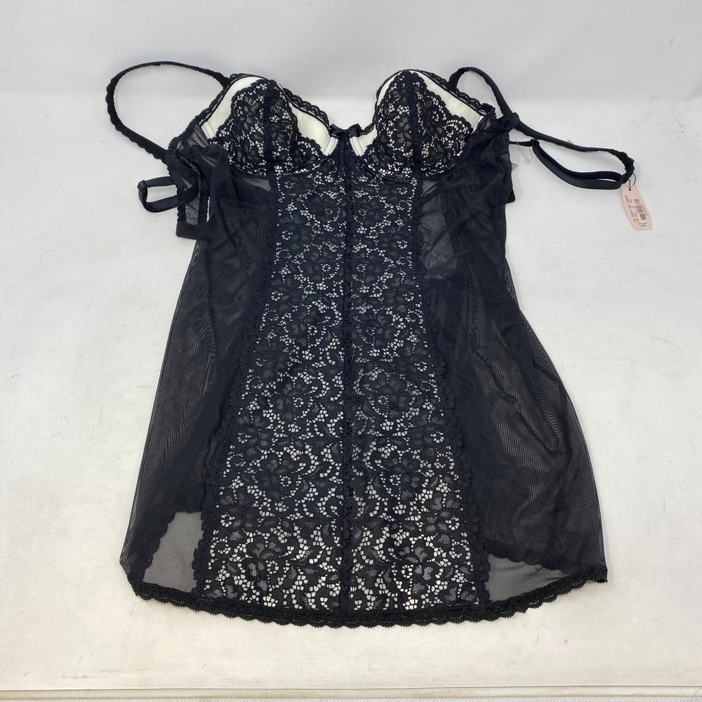 Victoria Secret Camisole‎ Womens Tank Size 34B Nightly Gown Babydoll sexy Lace